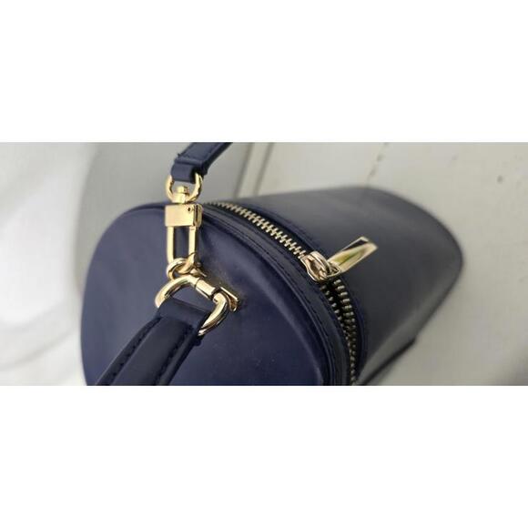 Staud Vitti Leather Bucket Bag In Female Blue - Picture 4 of 9